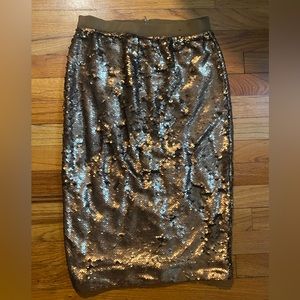 Sequin Gold Skirt - NWOT